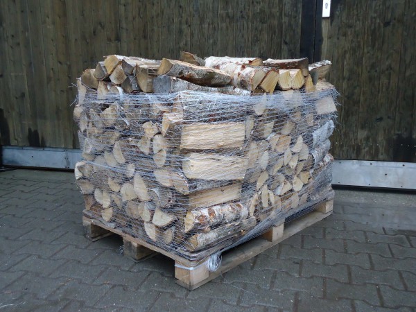 1 Schüttraummeter Kaminholz Birke trocken, 29cm