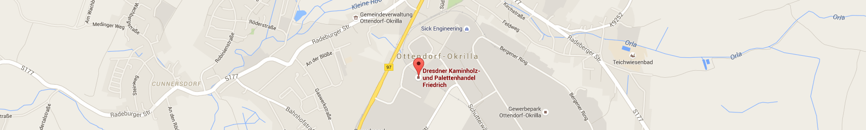 Anfahrt auf Google Maps